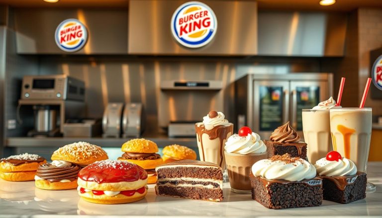 Burger King Dessert Menu