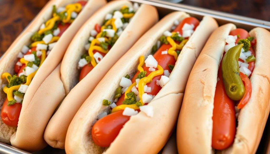 Chicago hot dogs
