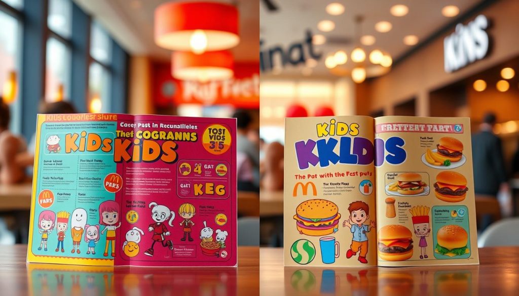 Compare Kids Menus