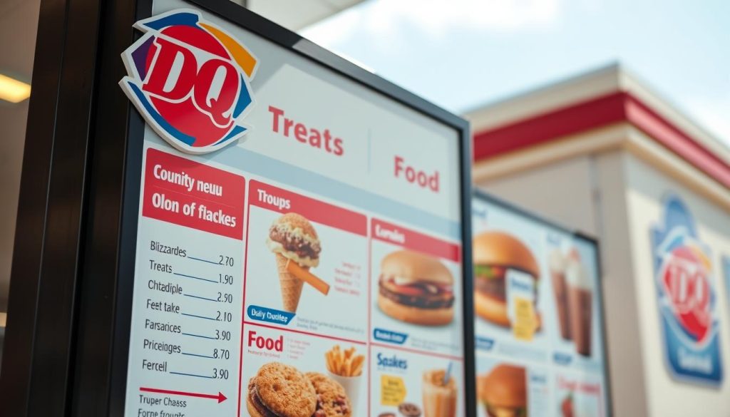Dairy Queen Menu With Prices