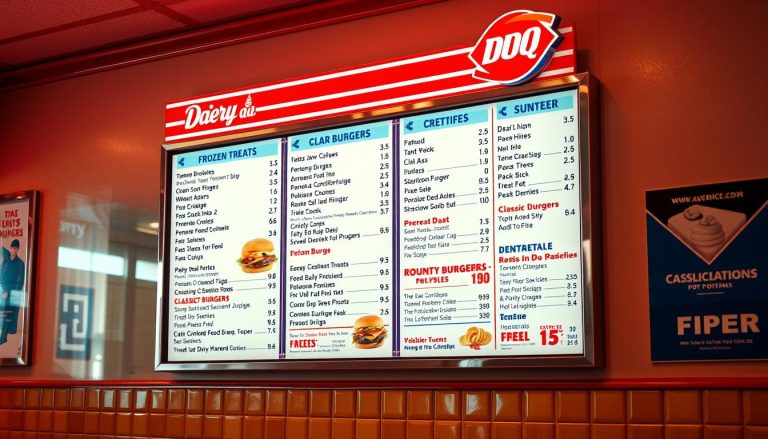 Dairy Queen Menu With Prices