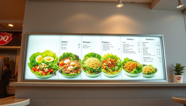 Dairy Queen Salads Menu
