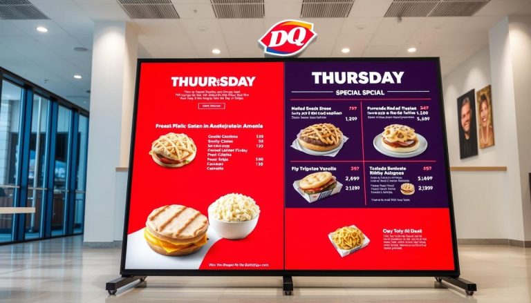Dairy Queen Thursday Special Menu