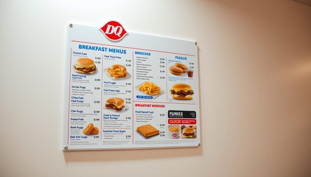 Dairy Queen breakfast prices