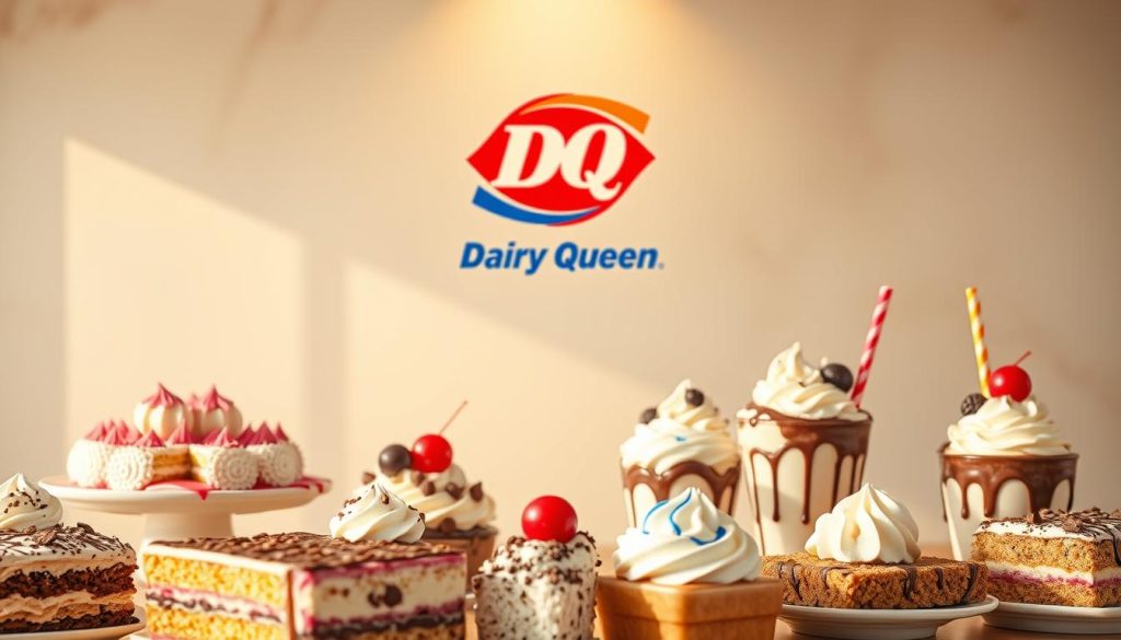 Dairy Queen dessert menu