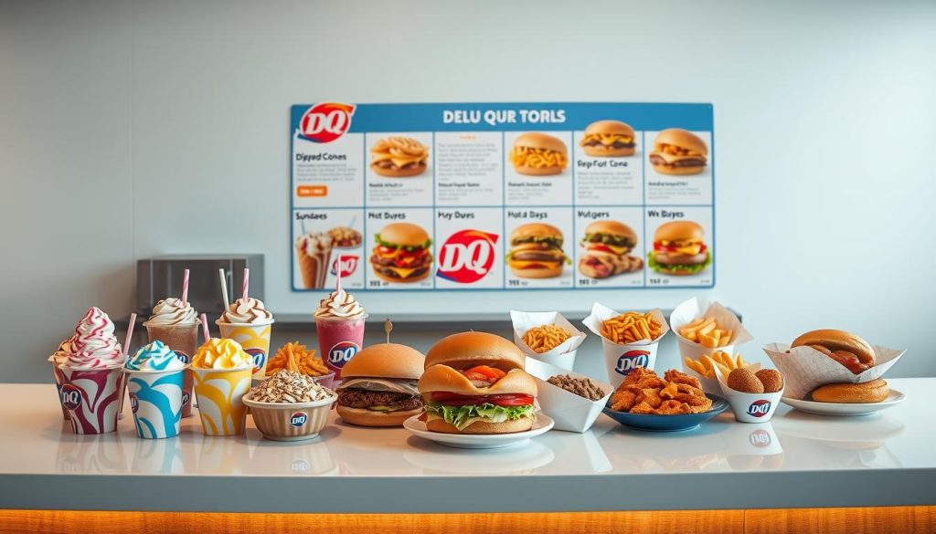 Dairy Queen food menu