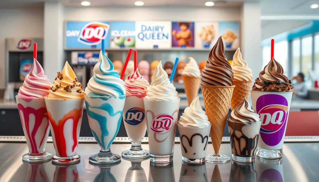 Dairy Queen ice cream options