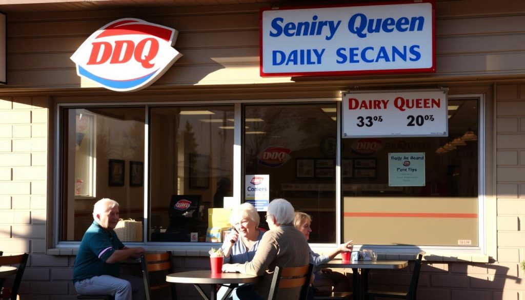 Dairy Queen location-specific senior offers