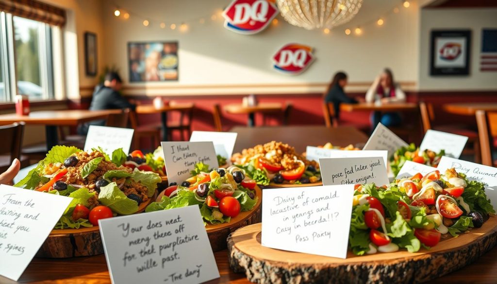 Dairy Queen salad reviews