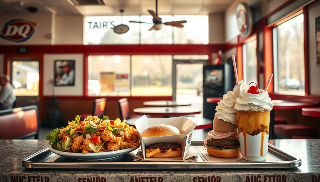 Dairy Queen senior meal options