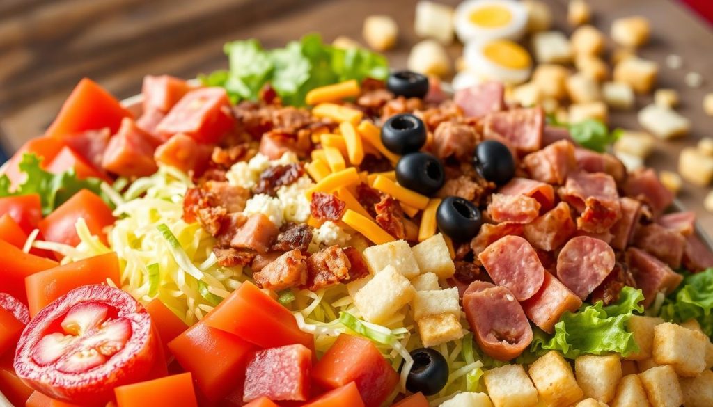 Portillo's Chopped Salad ingredients