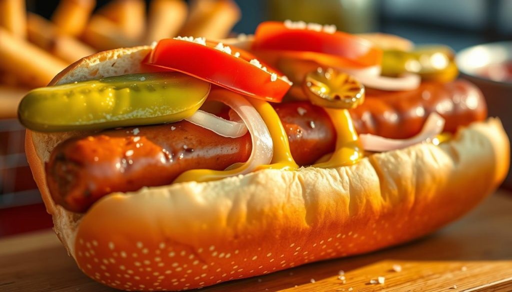 Portillo's Famous Chicago-Style Hot Dog