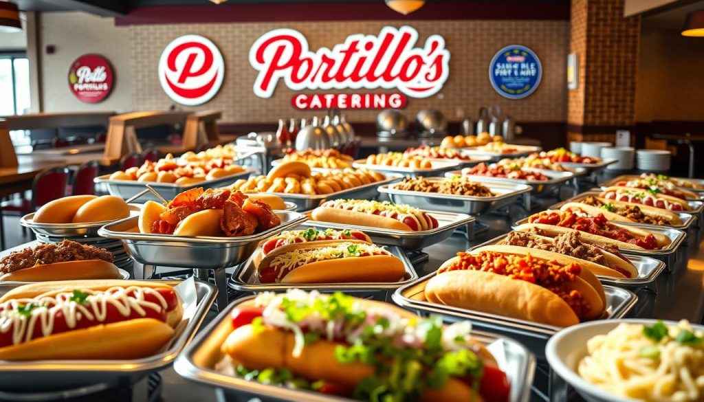 Portillo's catering services