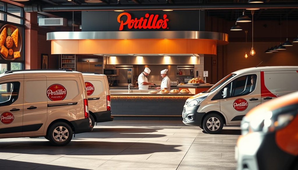 Portillo's delivery services