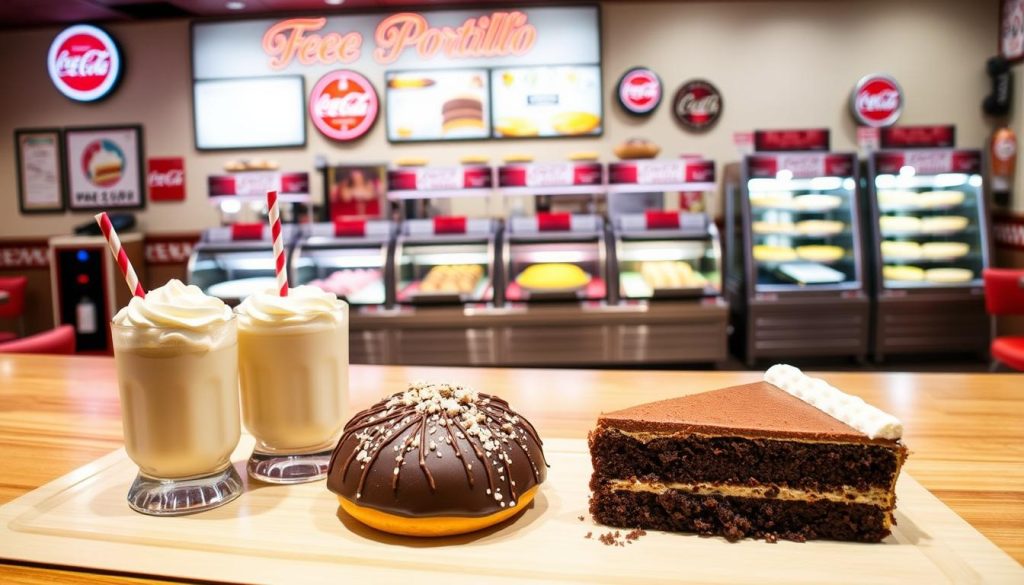 Portillo's dessert menu