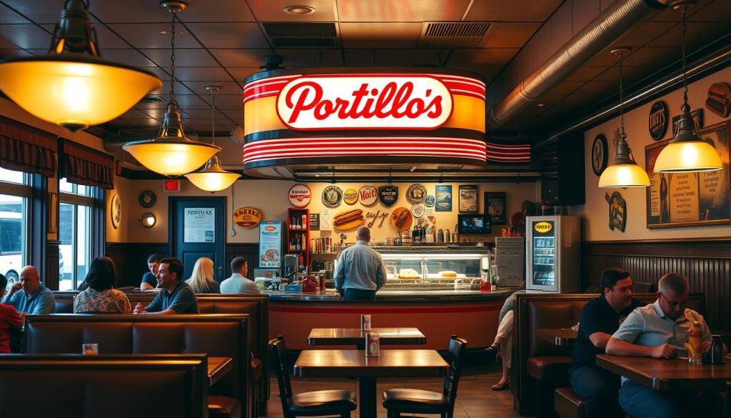 Portillo's dining experience