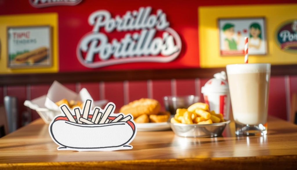 Portillo's kids menu