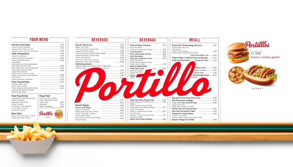 Portillo's menu availability