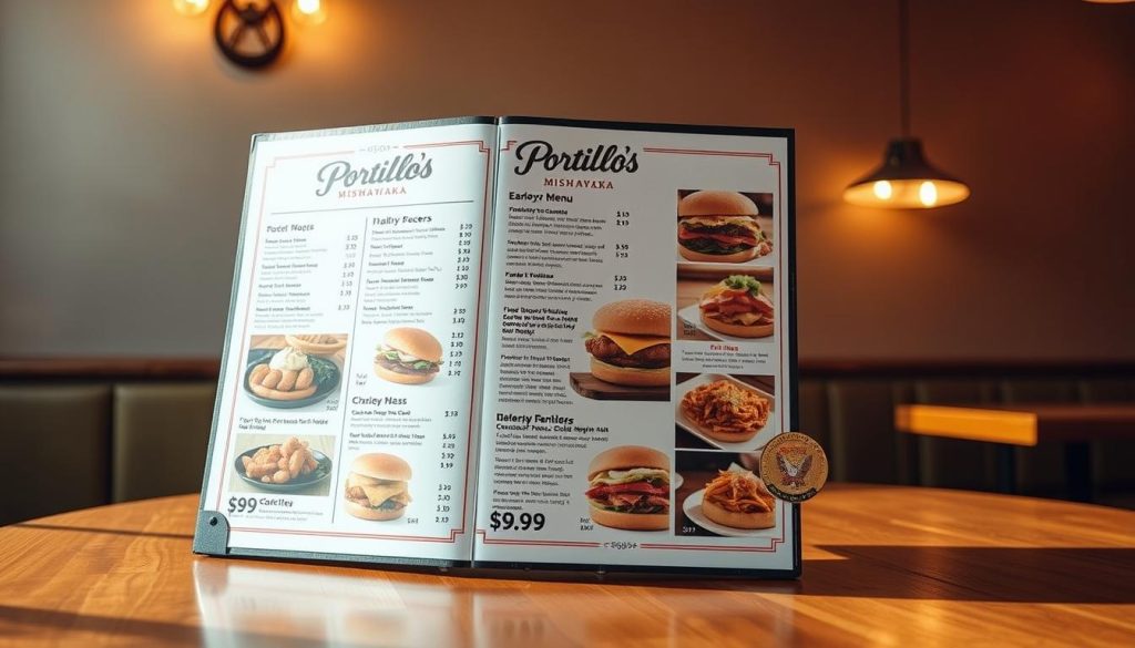Portillo's menu prices
