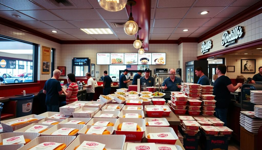 Portillo's takeout
