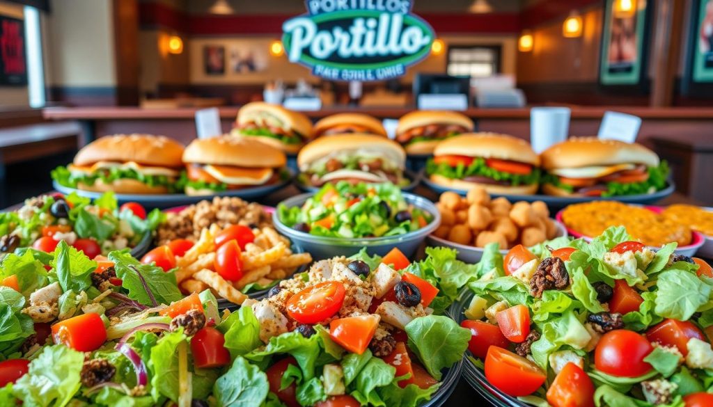 Portillo's versatile menu options