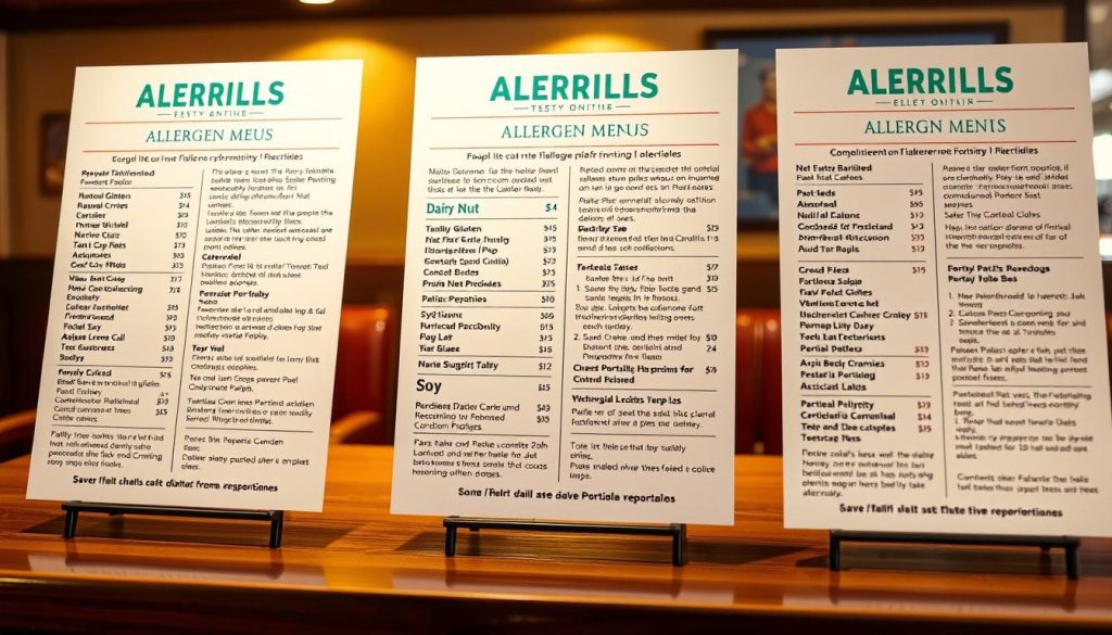 allergen information Portillo's