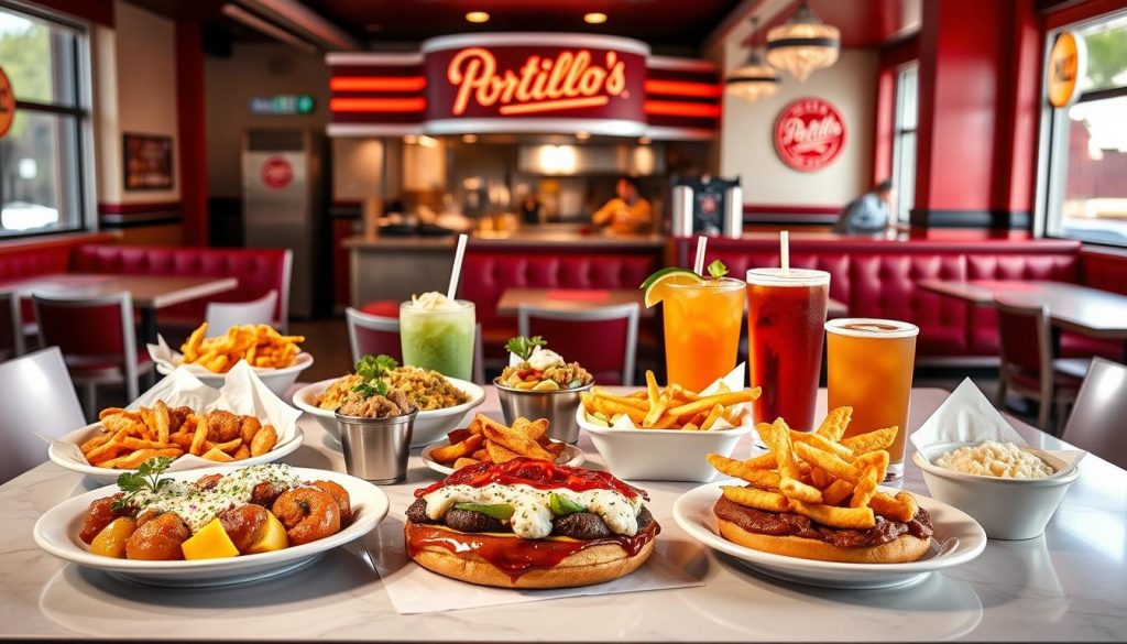 egg-free options Portillo's