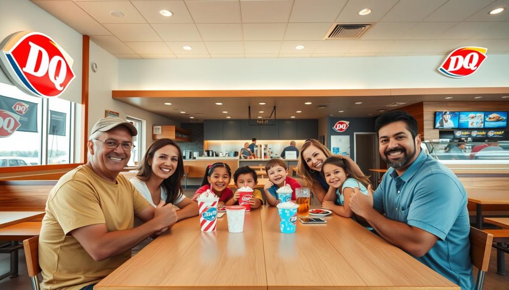 family-friendly dining Dairy Queen