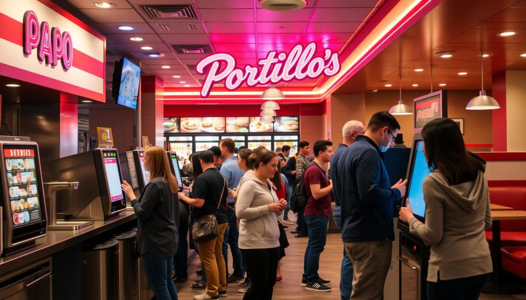 online ordering at Portillo's