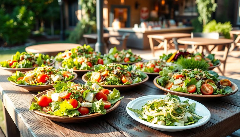 seasonal salads at Portillo's