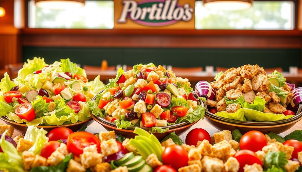 top salads at Portillo's