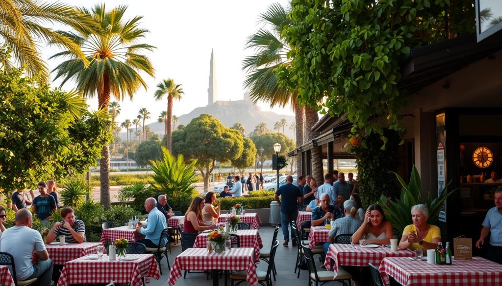 Affordable dining near California attractions