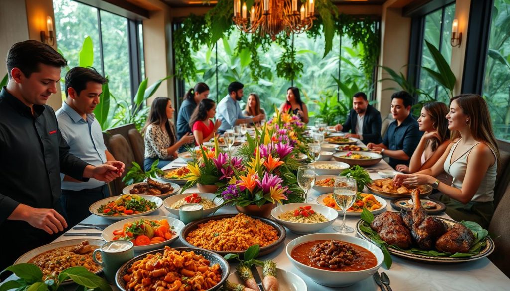 Brazilian dining etiquette