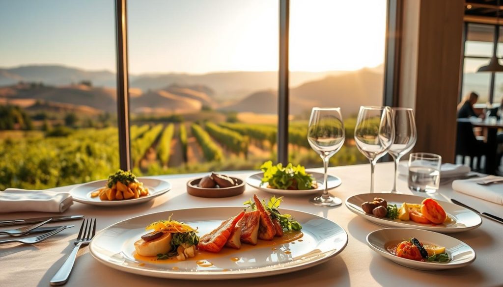 California seasonal tasting menus