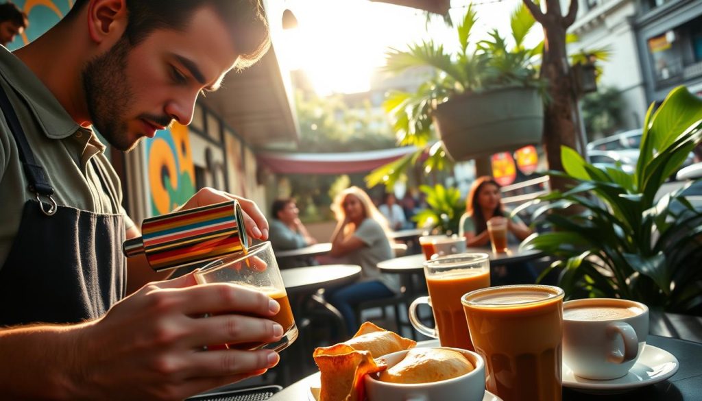 Colombian coffee culture in California