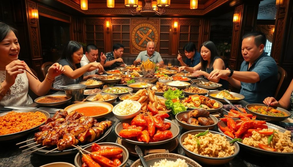 Filipino Kamayan Feast