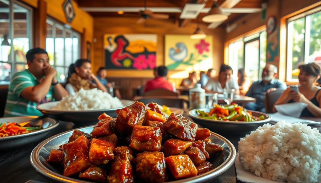 Filipino dishes in California