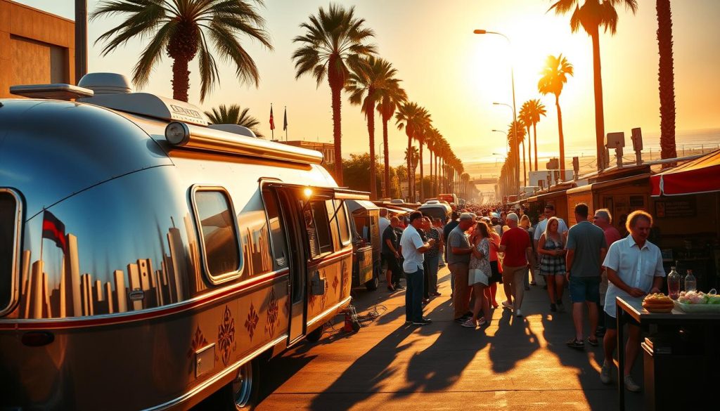 German food trucks in California