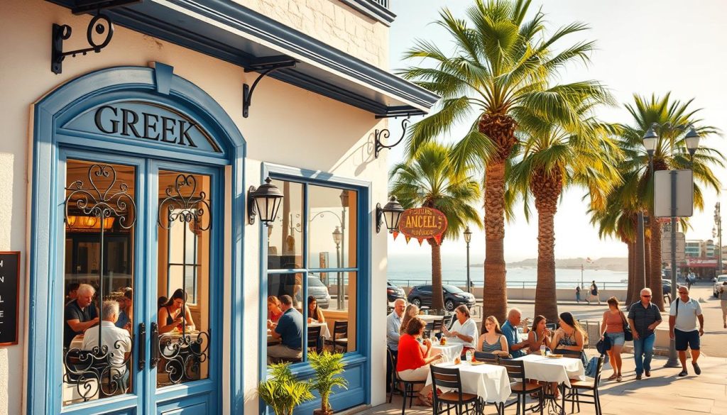 Greek restaurant California