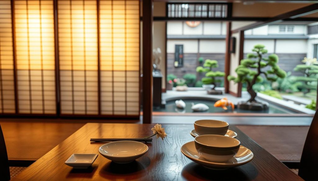 Japanese dining experience
