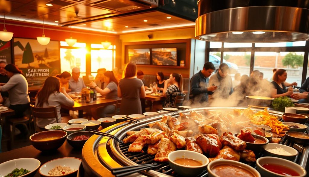Korean BBQ in California