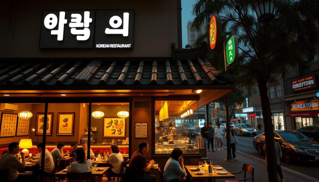 Korean Restaurant in Koreatown
