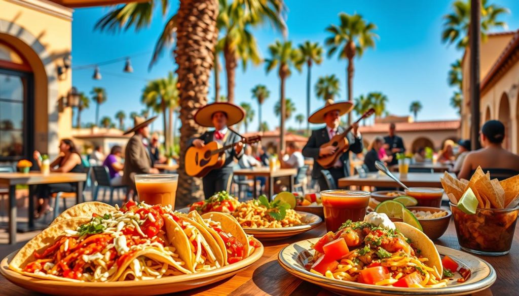 Mexican cuisine in California