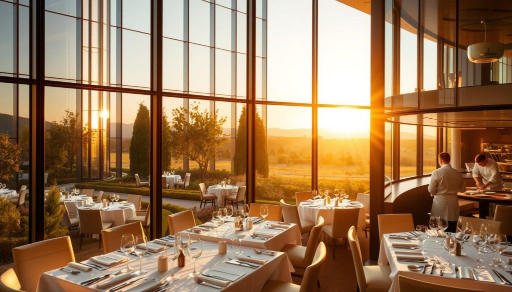 Michelin star restaurant California