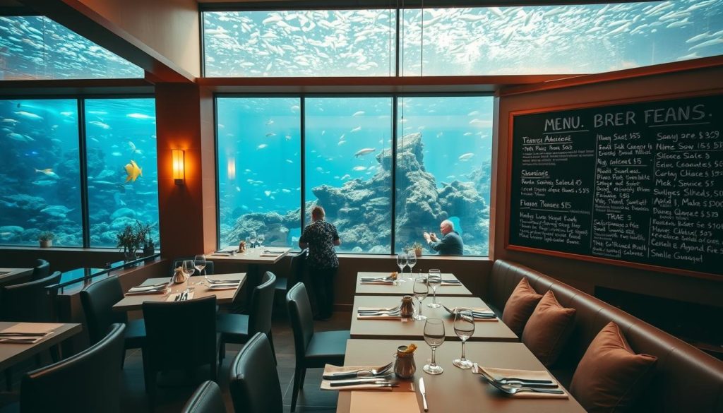 Nashville aquarium restaurant prices