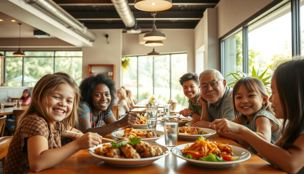 allergy-friendly family dining