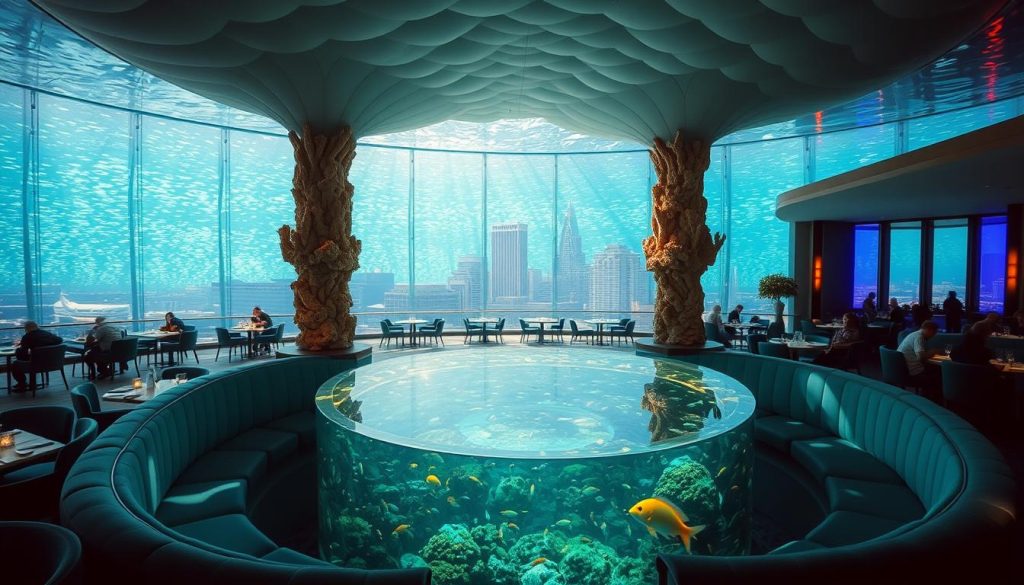aquatic themed restaurant Nashville