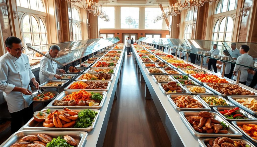celebrity chef buffet