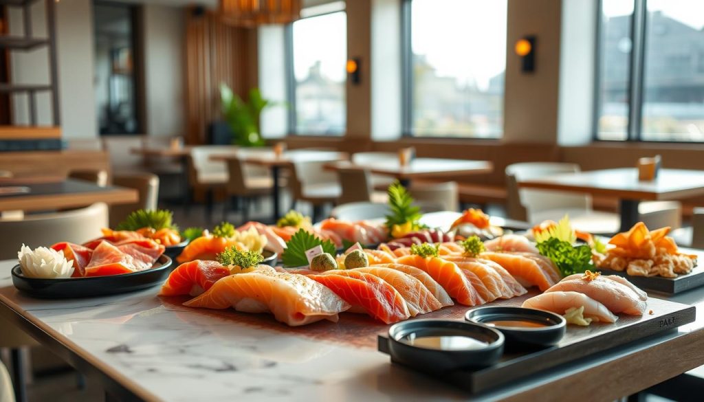 delicious sashimi options
