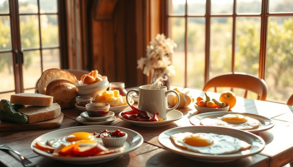 farm-fresh breakfast in Sacramento